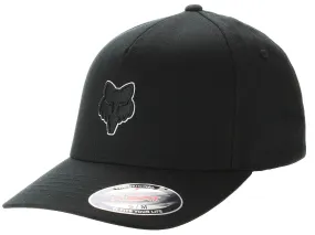 casquette Fox Head Flexfit - Black - men´s