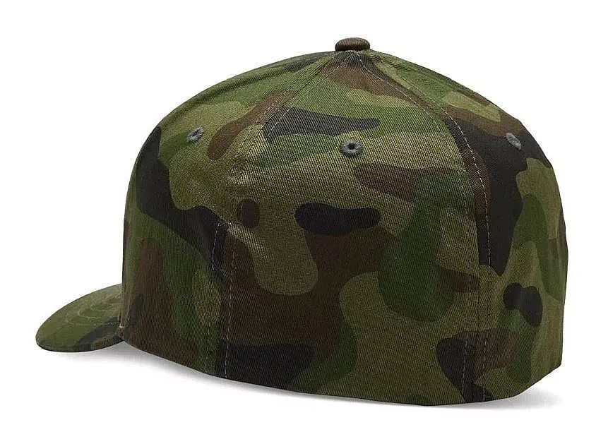 casquette Fox Head Flexfit - Green Camo - men´s