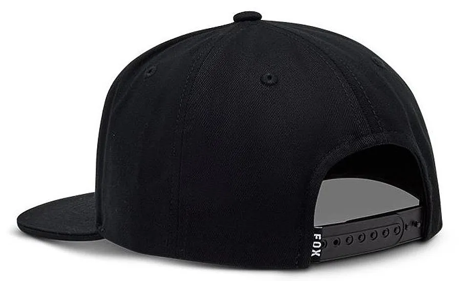 casquette Fox Throttle Snapback - Black - men´s