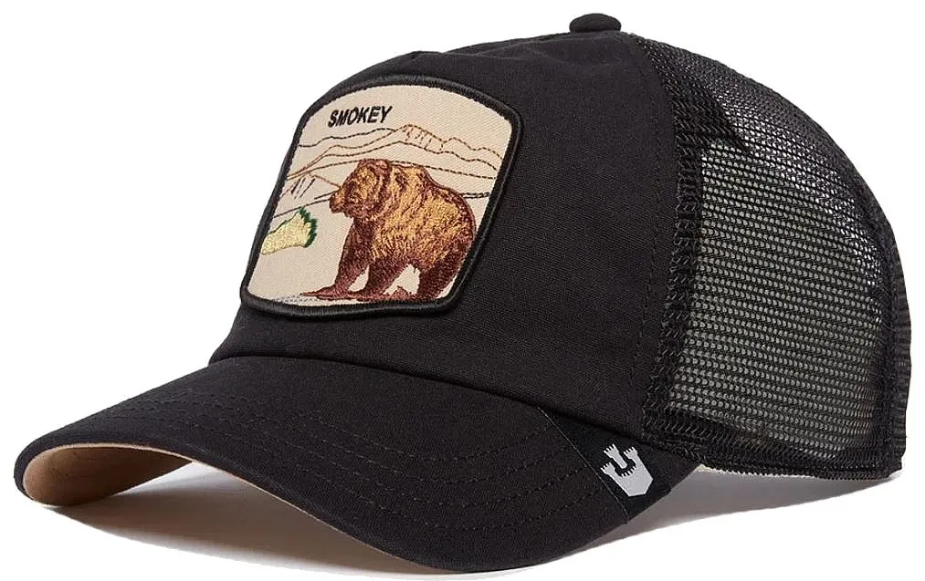 casquette Goorin Bros. The Camp Crasher Trucker - Black