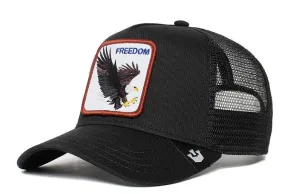 casquette Goorin Bros. The Freedom Eagle Trucker - Black