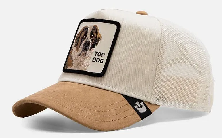 casquette Goorin Bros. The Suede St. Bernard Trucker - Tan