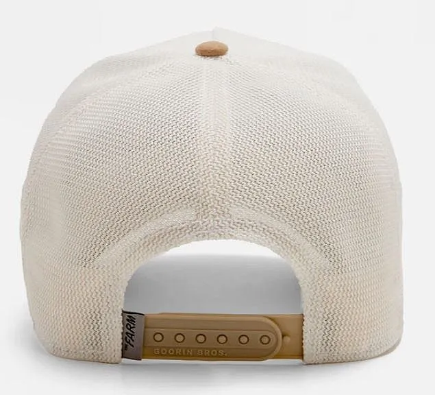 casquette Goorin Bros. The Suede St. Bernard Trucker - Tan