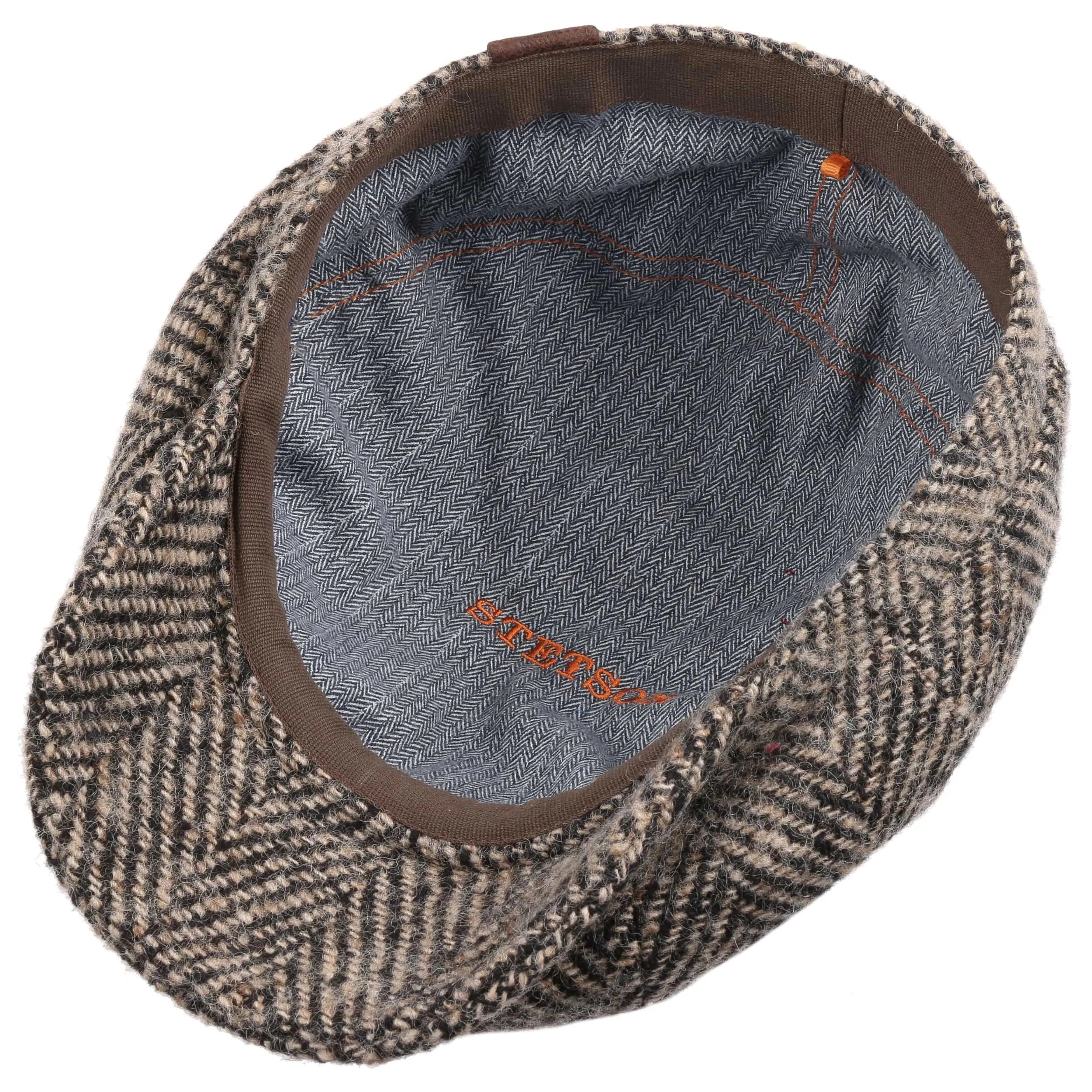 Casquette Hatteras Herringbone by Stetson --> Chapeaux, casquettes & bonnets en ligne ▷ Chapeaushop