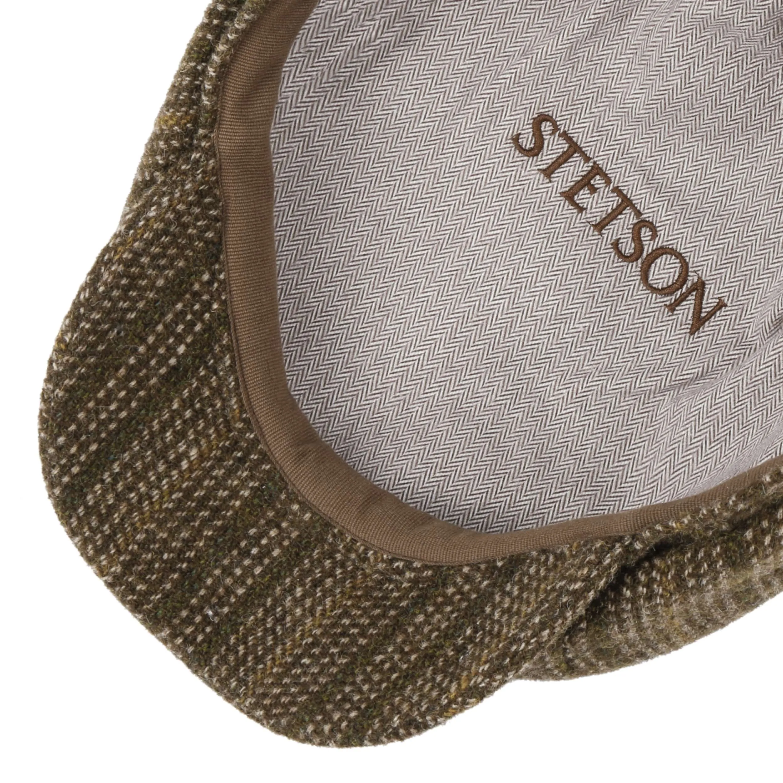 Casquette Hatteras Herringbone Stripe by Stetson --> Chapeaux, casquettes & bonnets en ligne ▷ Chapeaushop