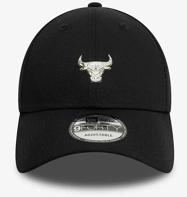 casquette New Era 9FO Metallic Pin NBA Chicago Bulls - Black - men´s