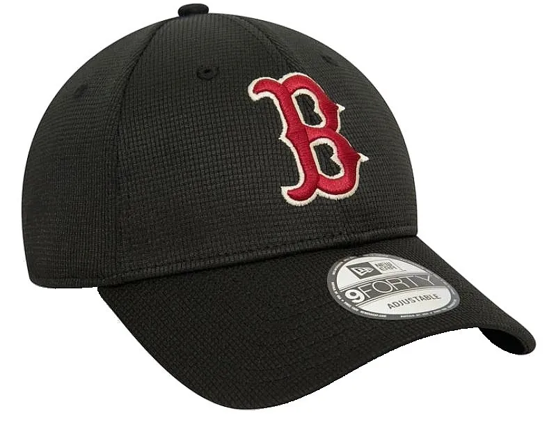 casquette New Era 9FO Pivot Knit MLB Boston Red Sox - Black - men´s