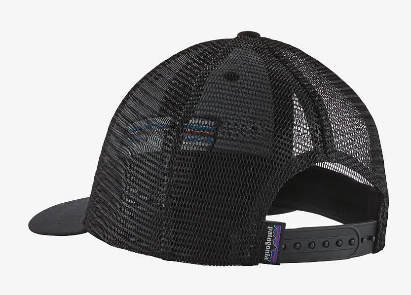 casquette Patagonia P-6 Logo LoPro Trucker - Black