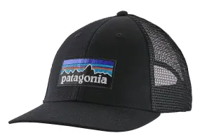 casquette Patagonia P-6 Logo LoPro Trucker - Black