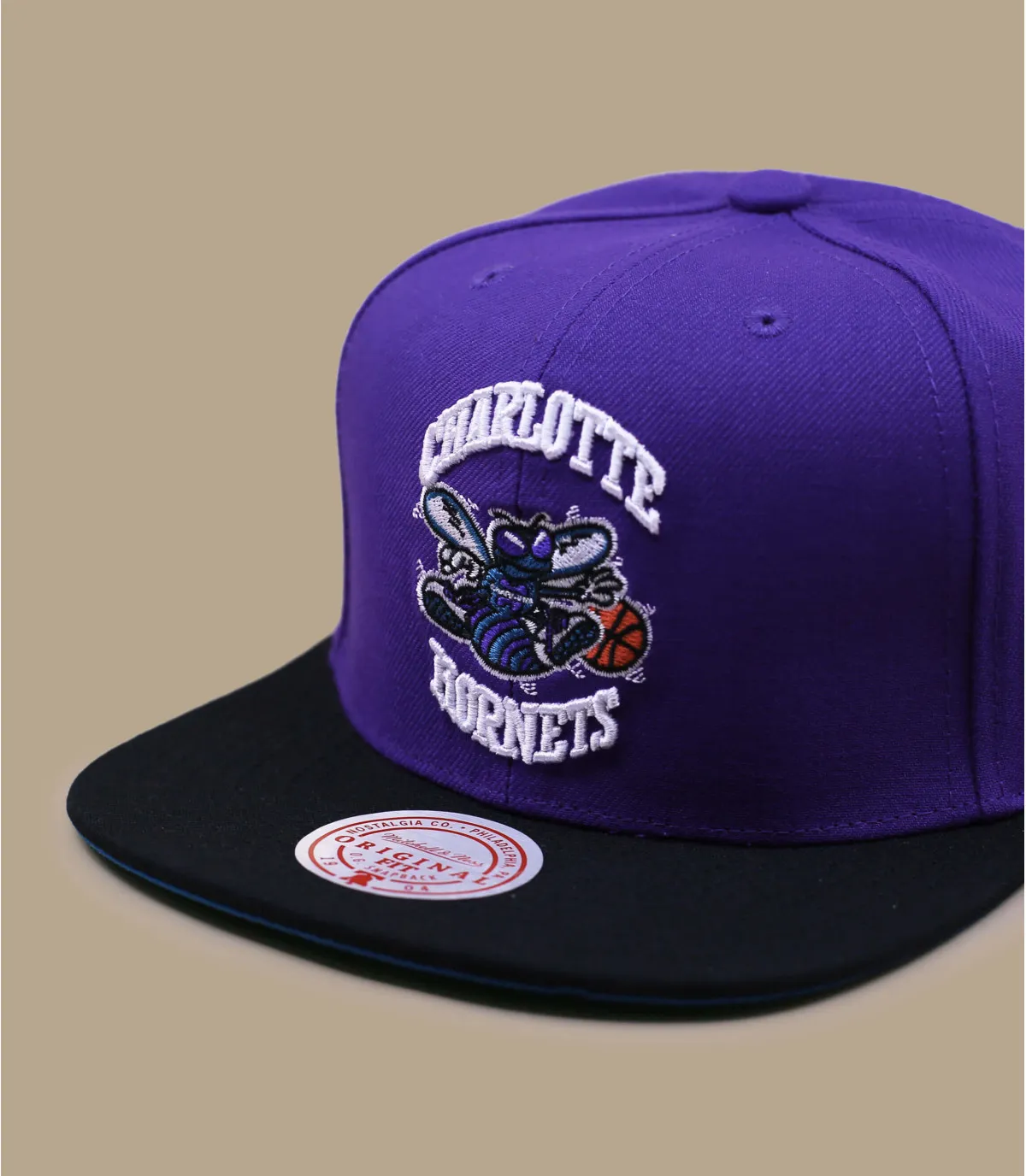 casquette snapback hornets - NBA Core Basic Snapback Hornets Mitchell & Ness : Headict