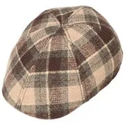 Casquette Texas Woolrich Check Gatsby by Stetson --> Chapeaux, casquettes & bonnets en ligne ▷ Chapeaushop