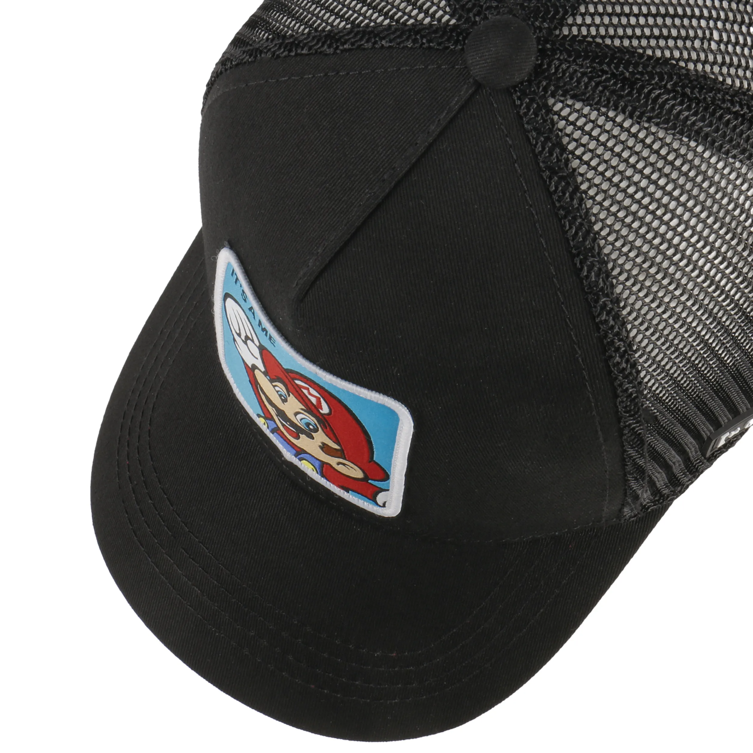 Casquette Trucker Mario 1 by Capslab --> Chapeaux, casquettes & bonnets en ligne ▷ Chapeaushop