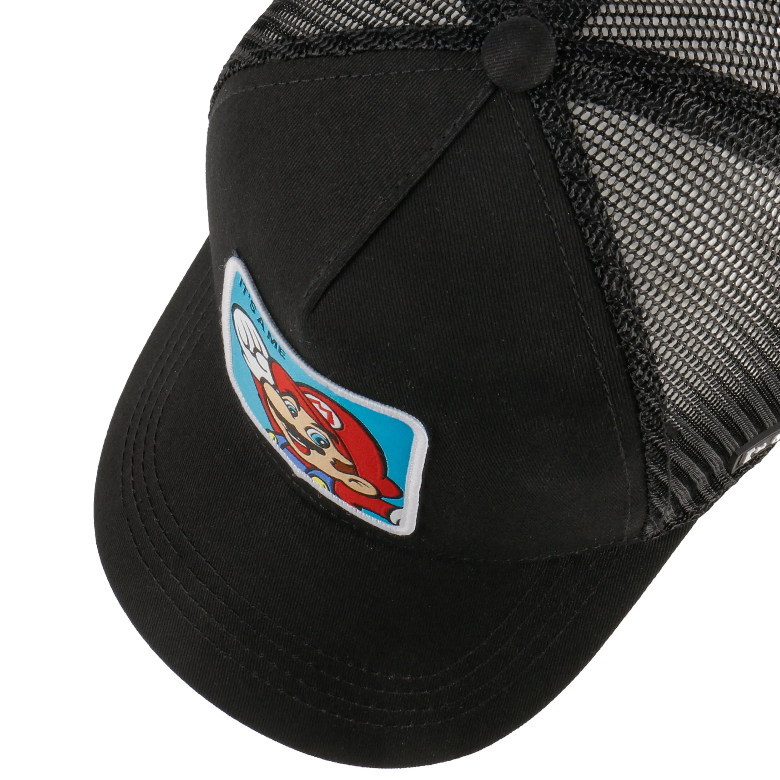 Casquette Trucker Mario 1 by Capslab --> Chapeaux, casquettes & bonnets en ligne ▷ Chapeaushop