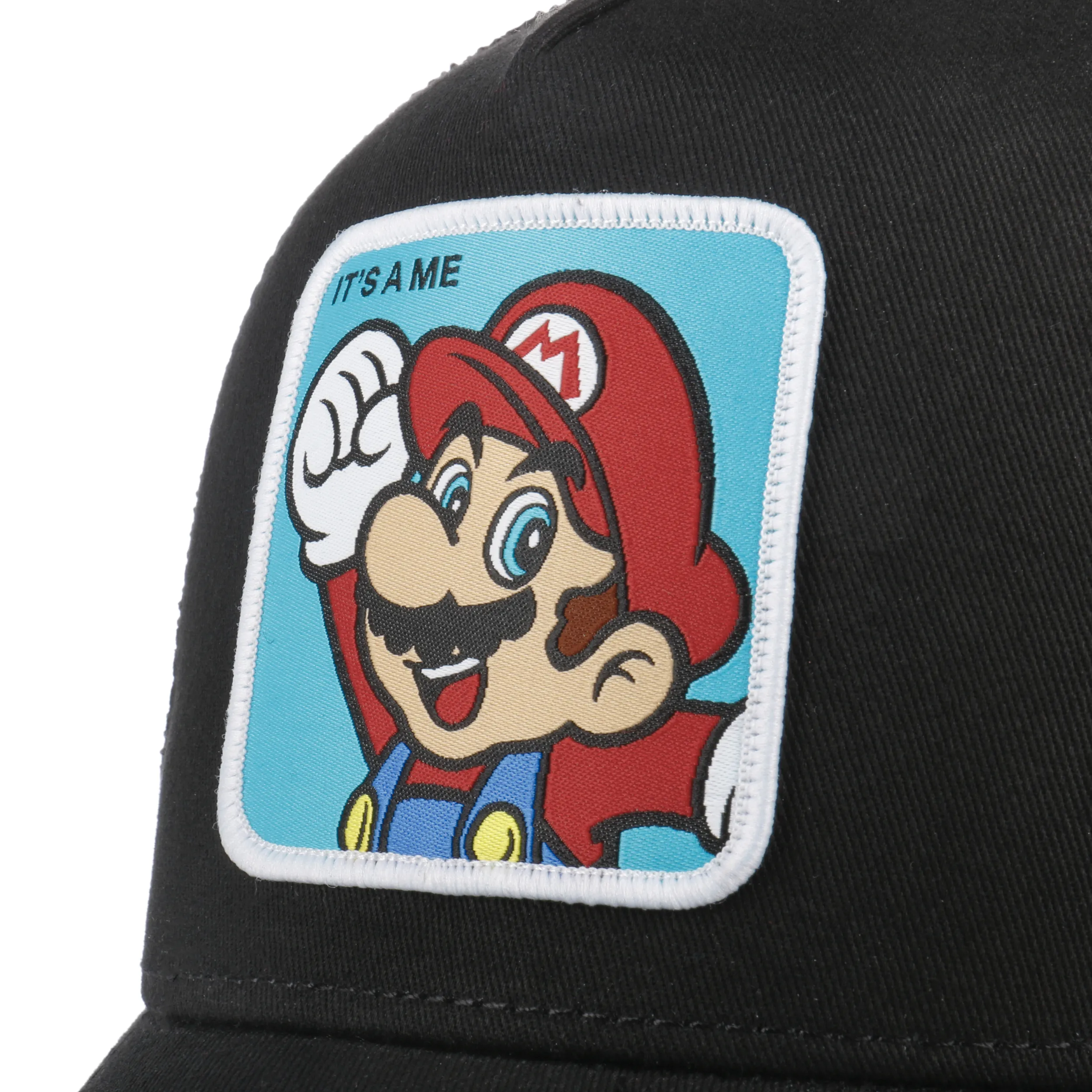 Casquette Trucker Mario 1 by Capslab --> Chapeaux, casquettes & bonnets en ligne ▷ Chapeaushop