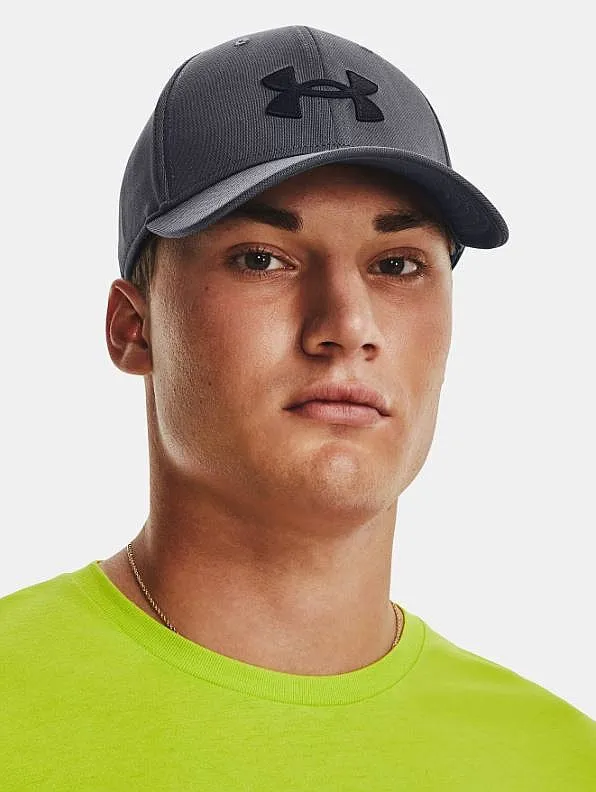 casquette Under Armour Blitzing Adjustable - Pitch Gray/Black - men´s