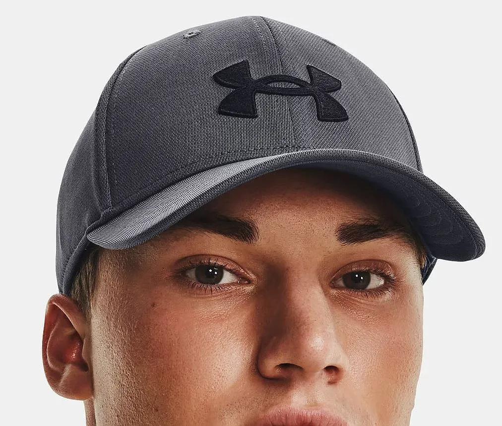 casquette Under Armour Blitzing Adjustable - Pitch Gray/Black - men´s