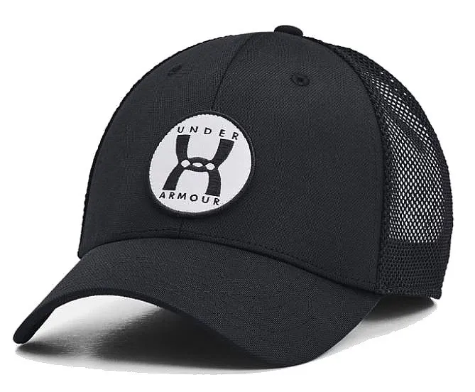 casquette Under Armour Blitzing Trucker - Black/White - men´s