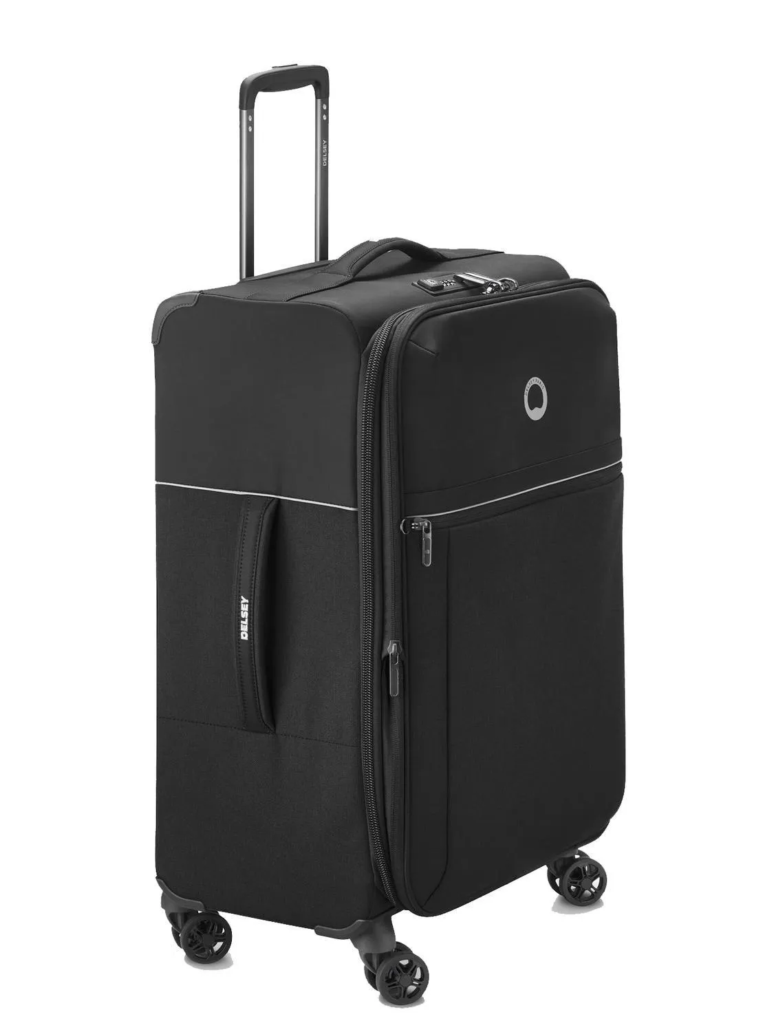 Delsey Brochant 2.0 Chariot Extensible Moyen Noir - Achetez À Prix Outlet!