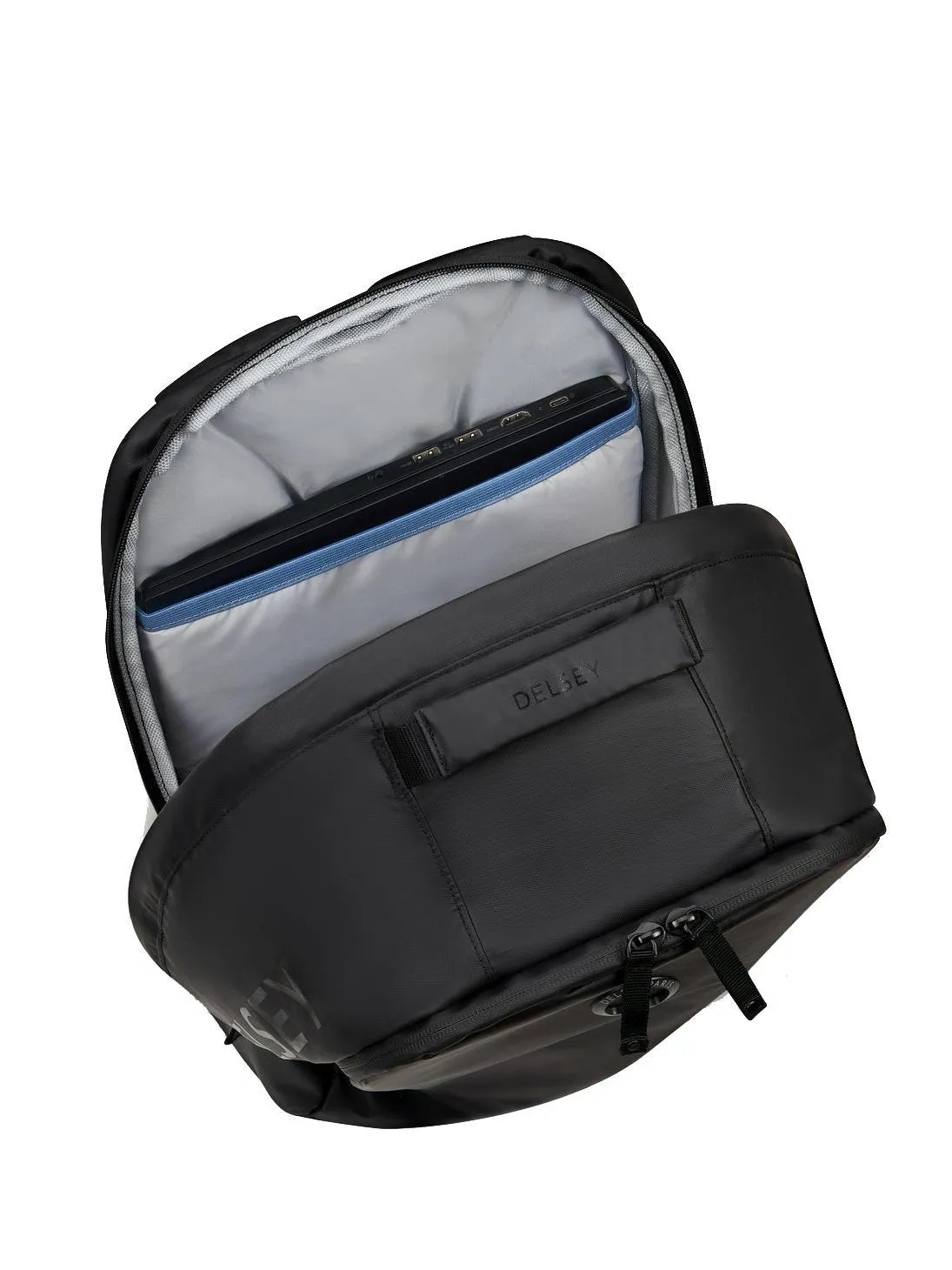 Delsey Egoa Sac À Dos Ordinateur 15.6'' Noir - Achetez À Prix Outlet!