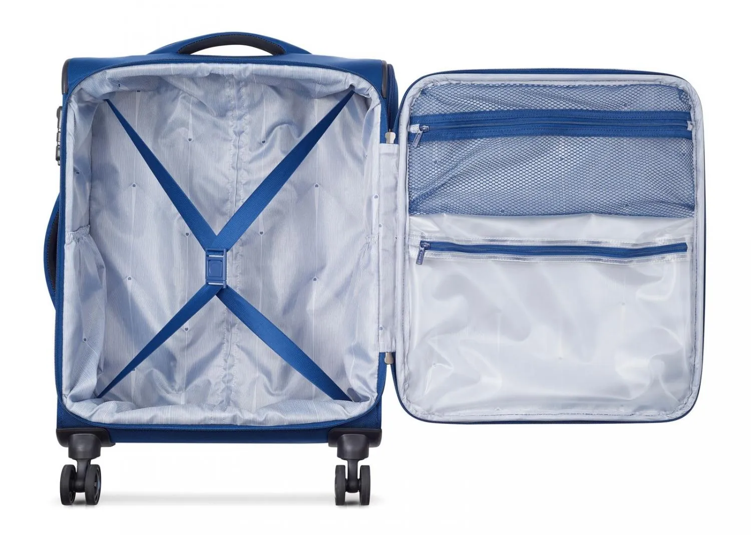 Delsey Optimax Lite Grand Chariot, Extensible Nuit Bleue - Achetez À Prix Outlet!