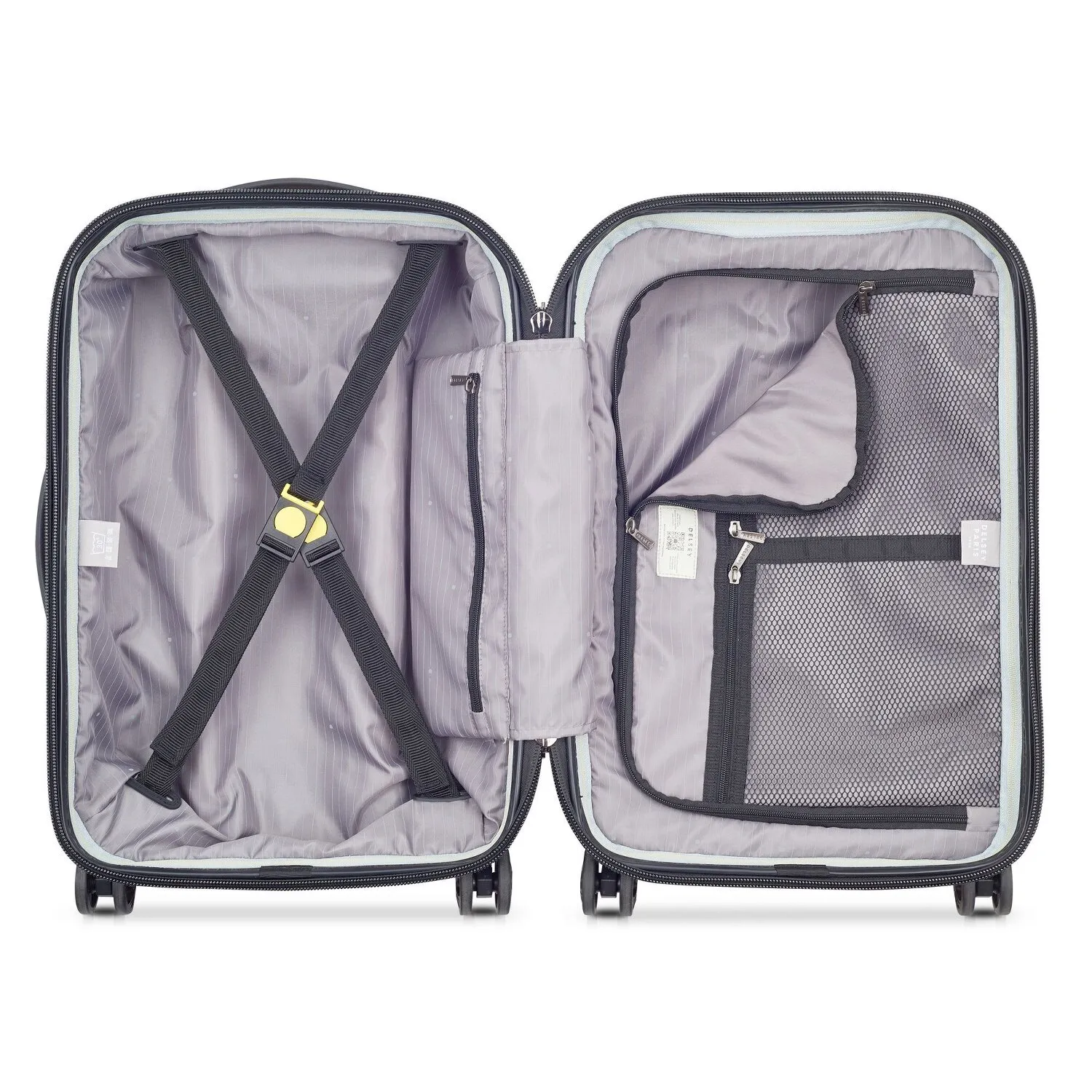 Delsey Paris Karat 2.0 4 roulettes Trolley de cabine 55 cm