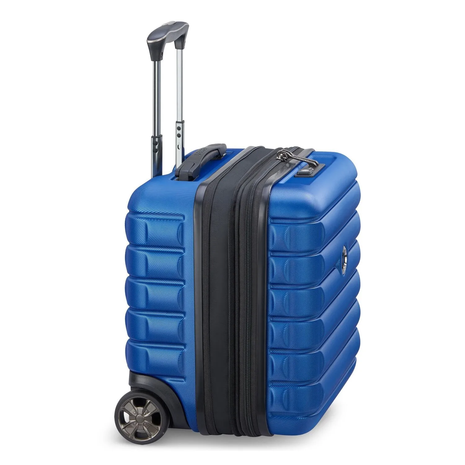 Delsey Paris Shadow 5.0 trolley business à 4 roulettes 38 cm compartiment pour ordinateur portable avec soufflet d'extensio