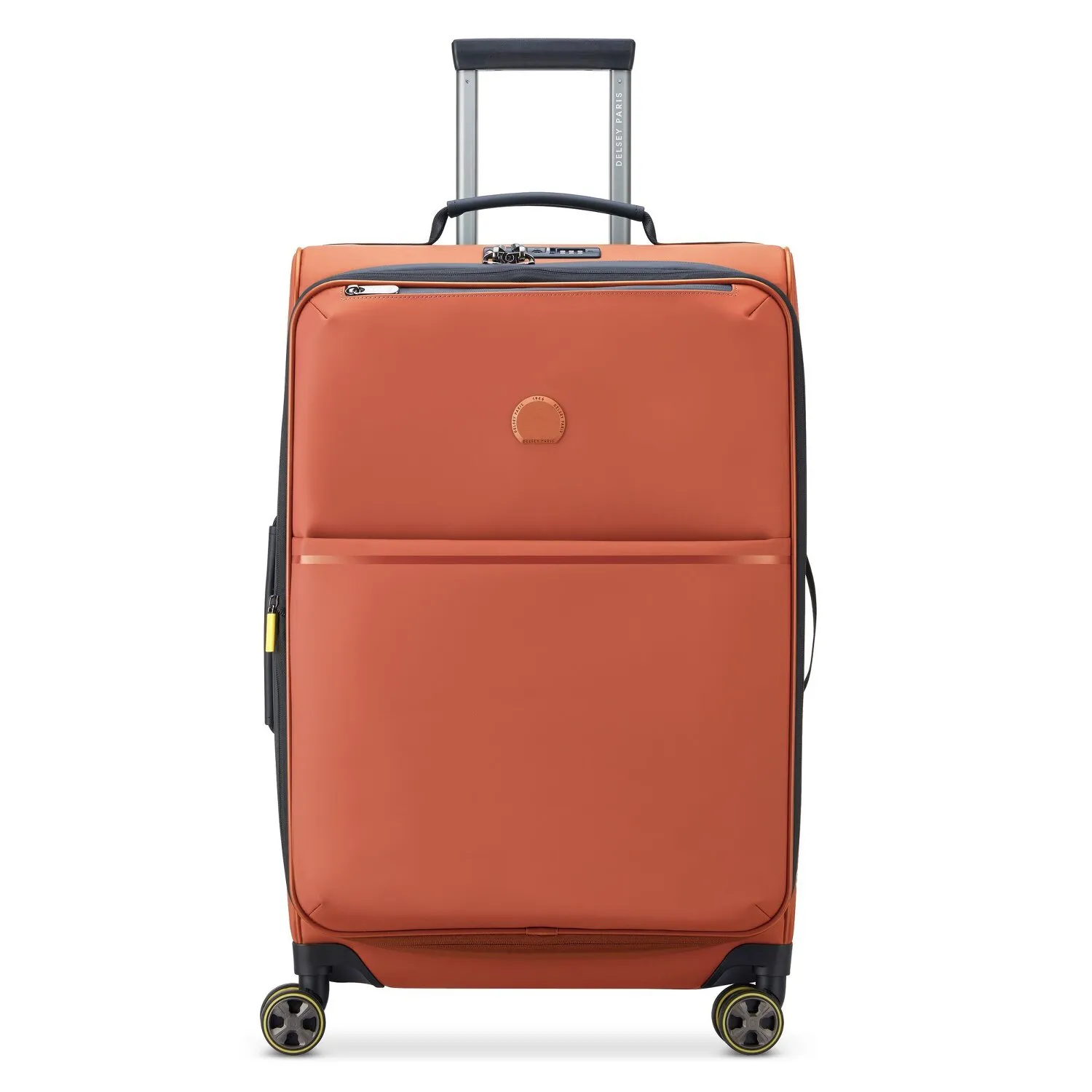 Delsey Paris Turenne Soft 4 roulettes Trolley 68 cm avec soufflet d'extension