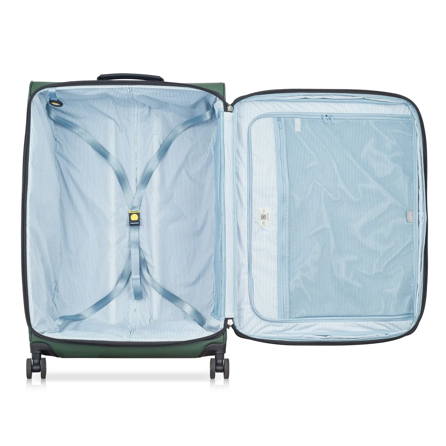 Delsey Paris Turenne Soft 4 roulettes Trolley 83 cm avec soufflet d'extension