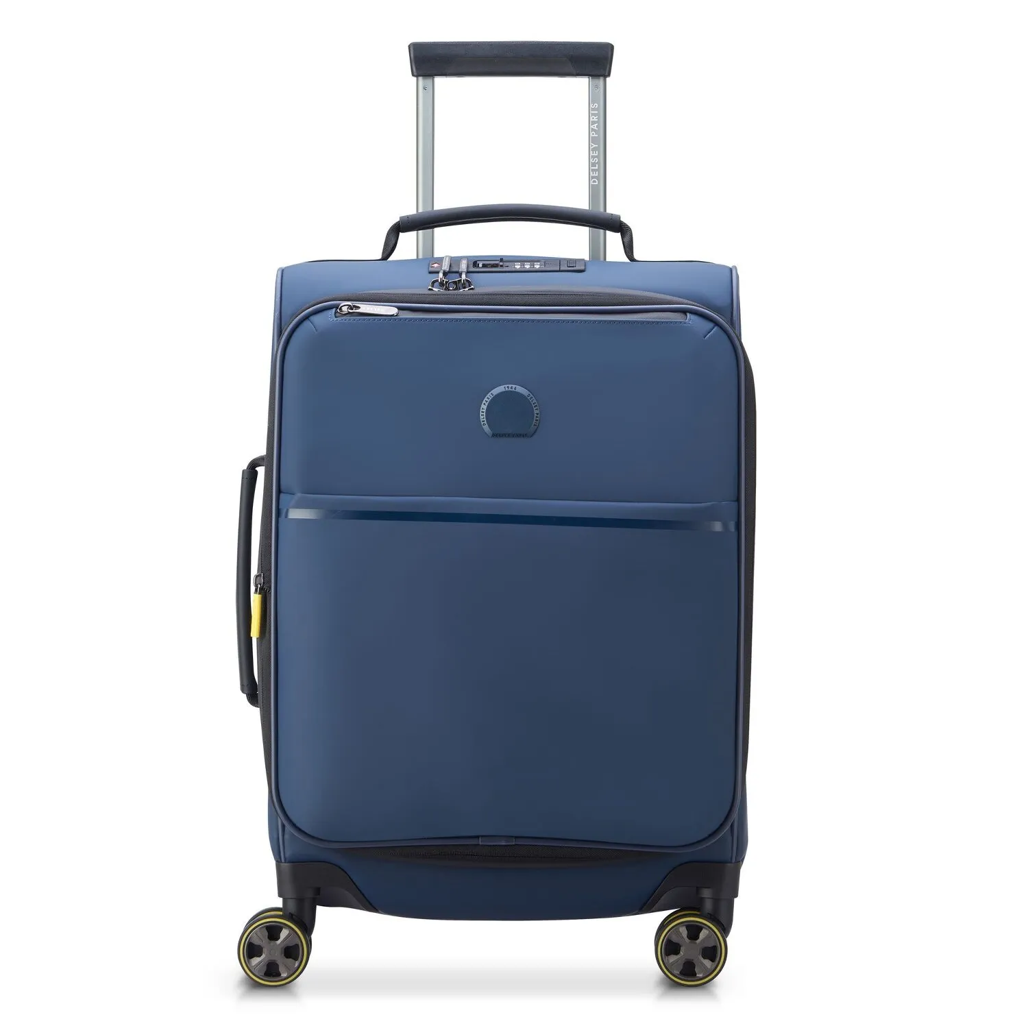 Delsey Paris Turenne Soft 4 roulettes Trolley de cabine 56 cm avec soufflet d'extension