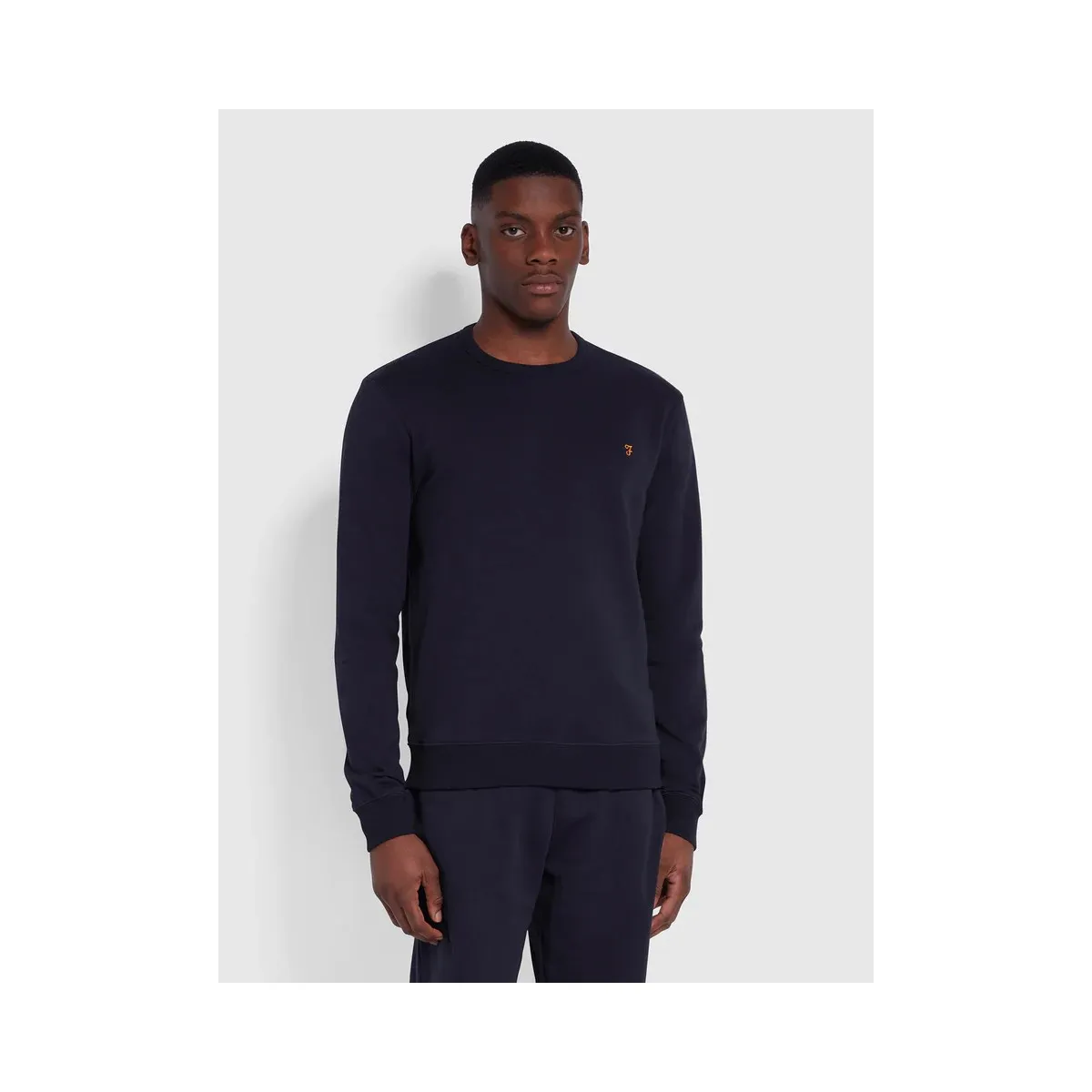 FARAH - Sweat-shirt bleu marine