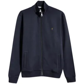 Farah Vance Full Zip Sweat - Navy - Trouva