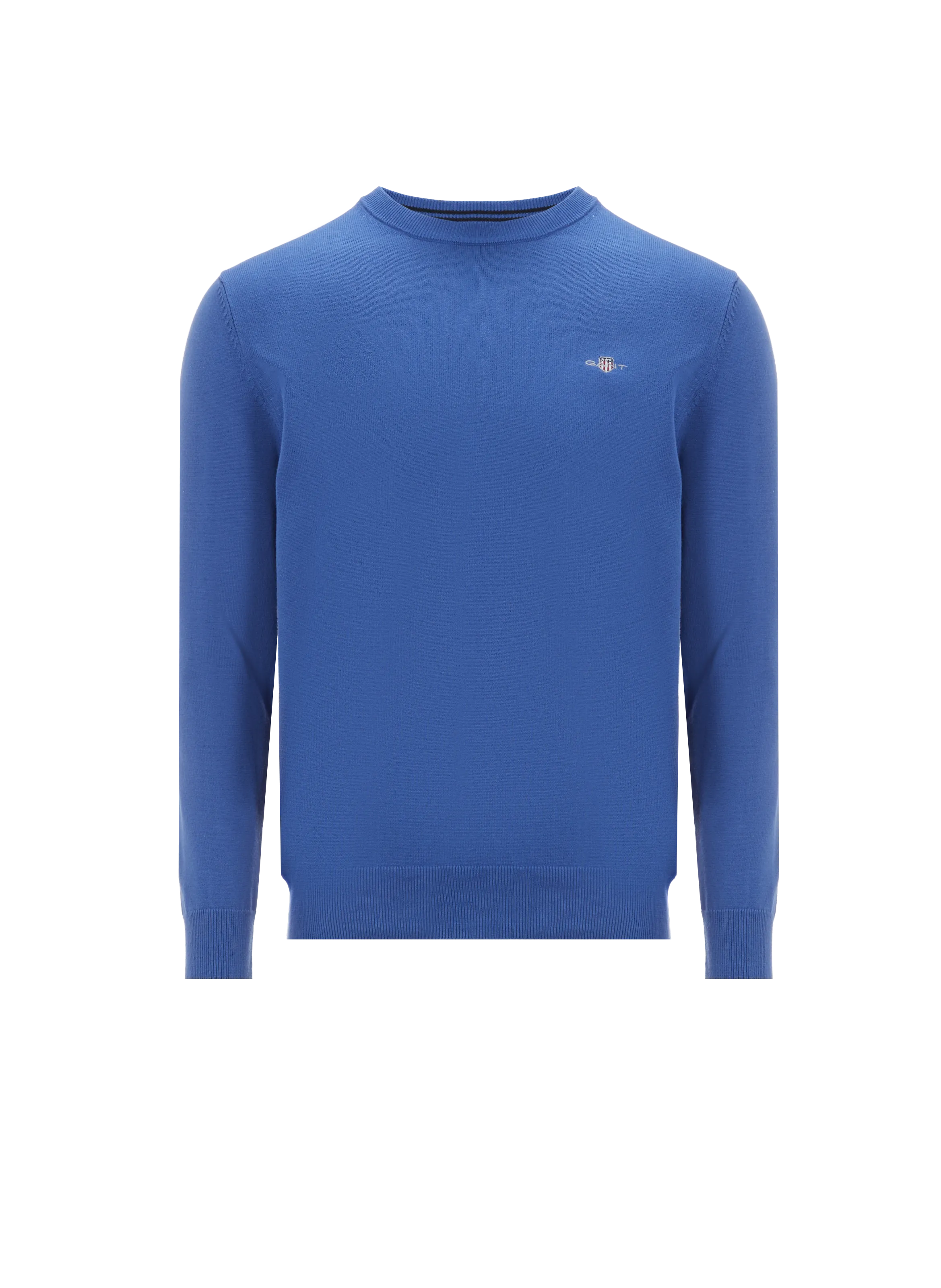 GANT  Pull col rond en coton - Bleu