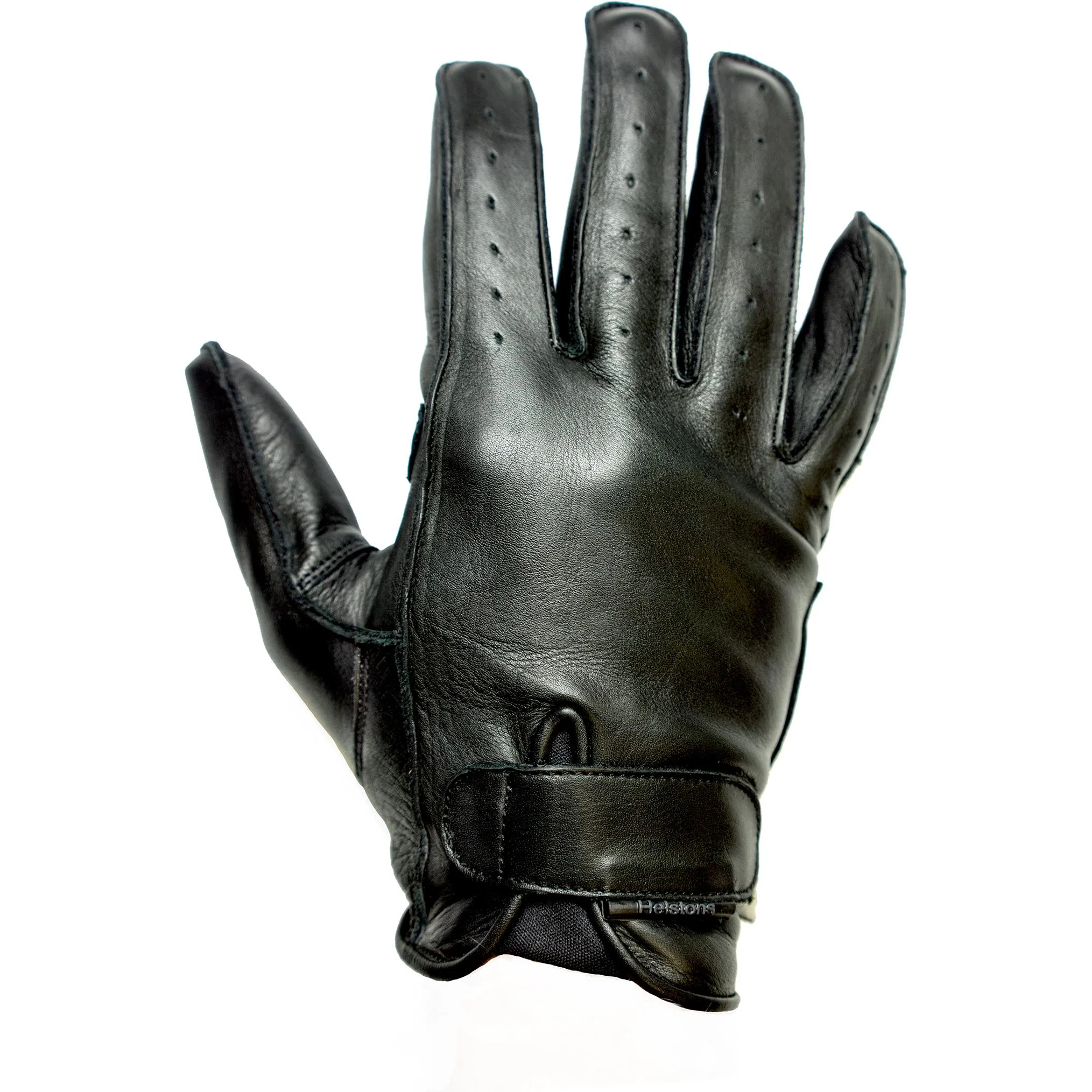 Gants HIRO ETE HELSTONS Noir - MAXXESS.FR, Gants moto été