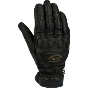 Gants JANGO SEGURA Noir - MAXXESS.FR, Gants moto mi-saison