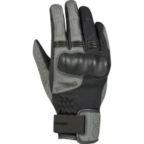 Gants LADY PROFIL BERING noir/gris - MAXXESS.FR, Gants moto mi-saison