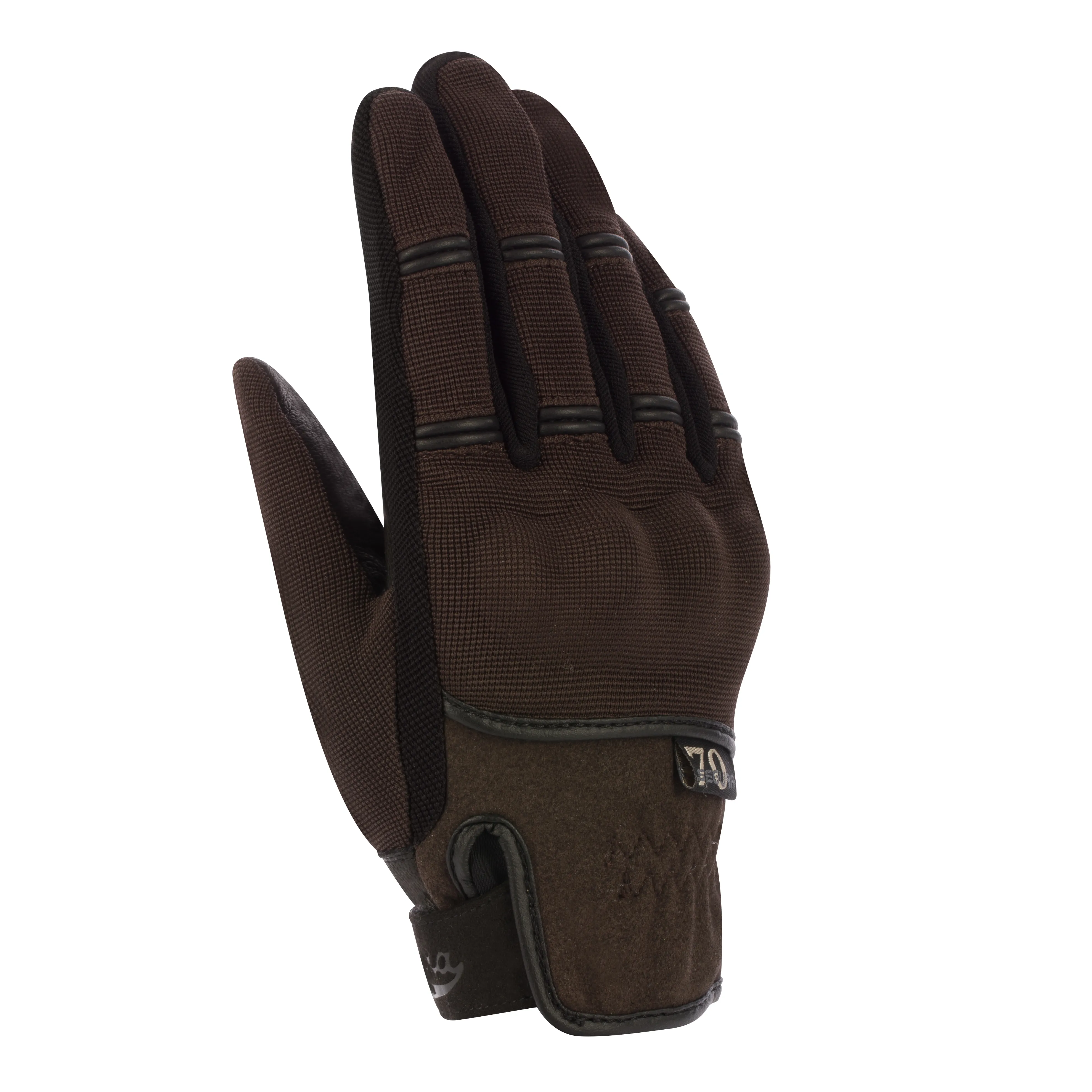 Gants MAVERICK SEGURA Marron/Noir - MAXXESS.FR, Gants moto été