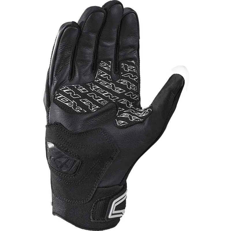 Gants MIRAGE AIR IXON noir/blanc - MAXXESS.FR, Gants moto été