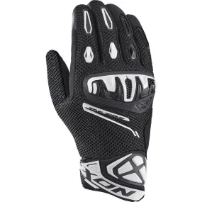 Gants MIRAGE AIRFLOW IXON noir/blanc - MAXXESS.FR, Gants moto été