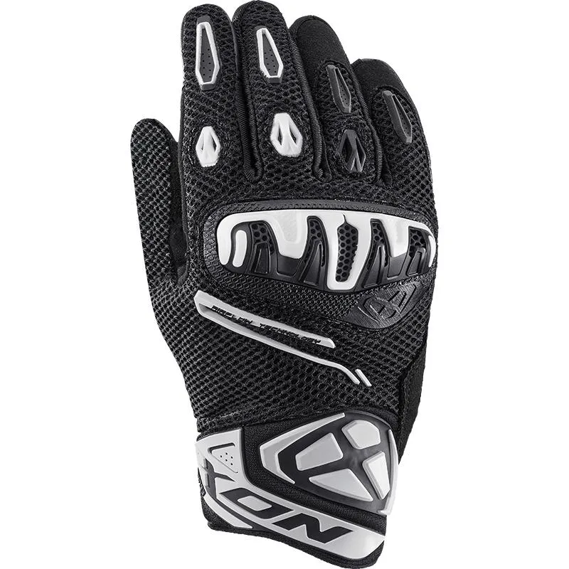 Gants MIRAGE AIRFLOW LADY IXON noir/blanc - MAXXESS.FR, Gants moto été