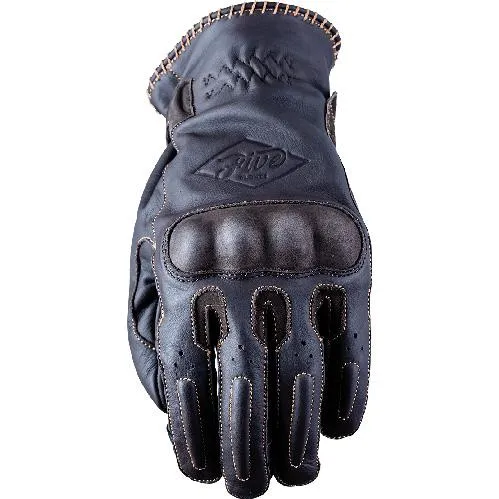 Gants OKLAHOMA FIVE Marron - MAXXESS.FR, Gants moto mi-saison