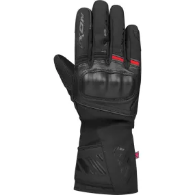 Gants PRO RESCUE 3 IXON noir/rouge - MAXXESS.FR, Gants moto hiver