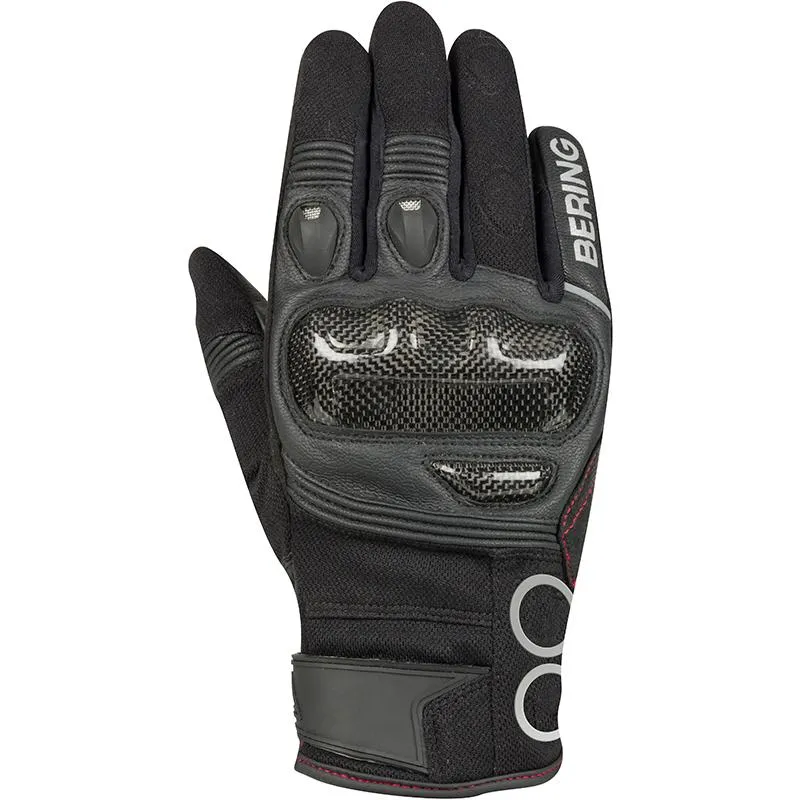 Gants RAID BERING noir - MAXXESS.FR, Gants moto mi-saison