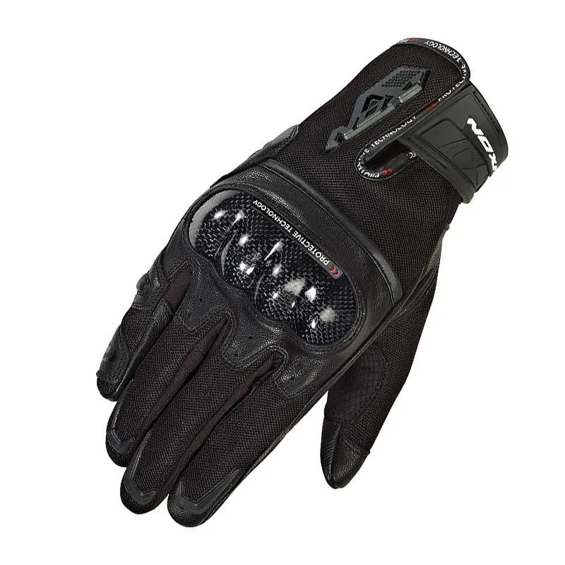 Gants RS RISE AIR IXON Noir - MAXXESS.FR, Gants moto été