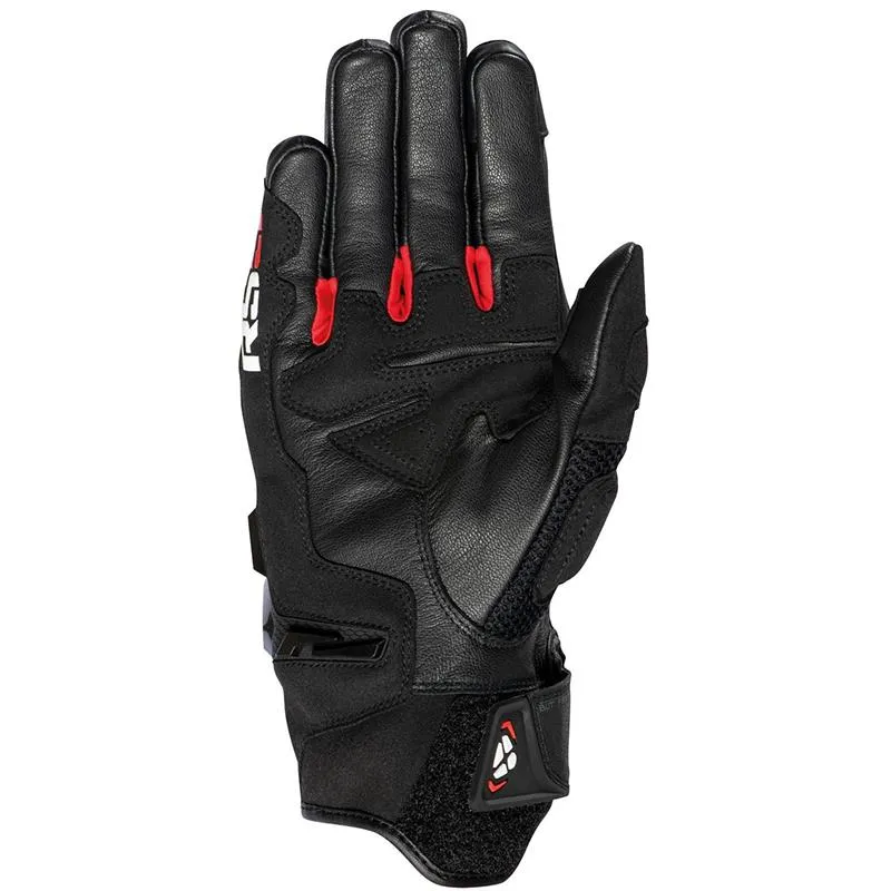 Gants RS5 AIR IXON noir rouge - MAXXESS.FR, Gants moto été