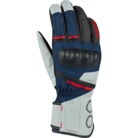 Gants SIBERIA LADY BERING gris/bleu/rouge - MAXXESS.FR, Gants moto mi-saison