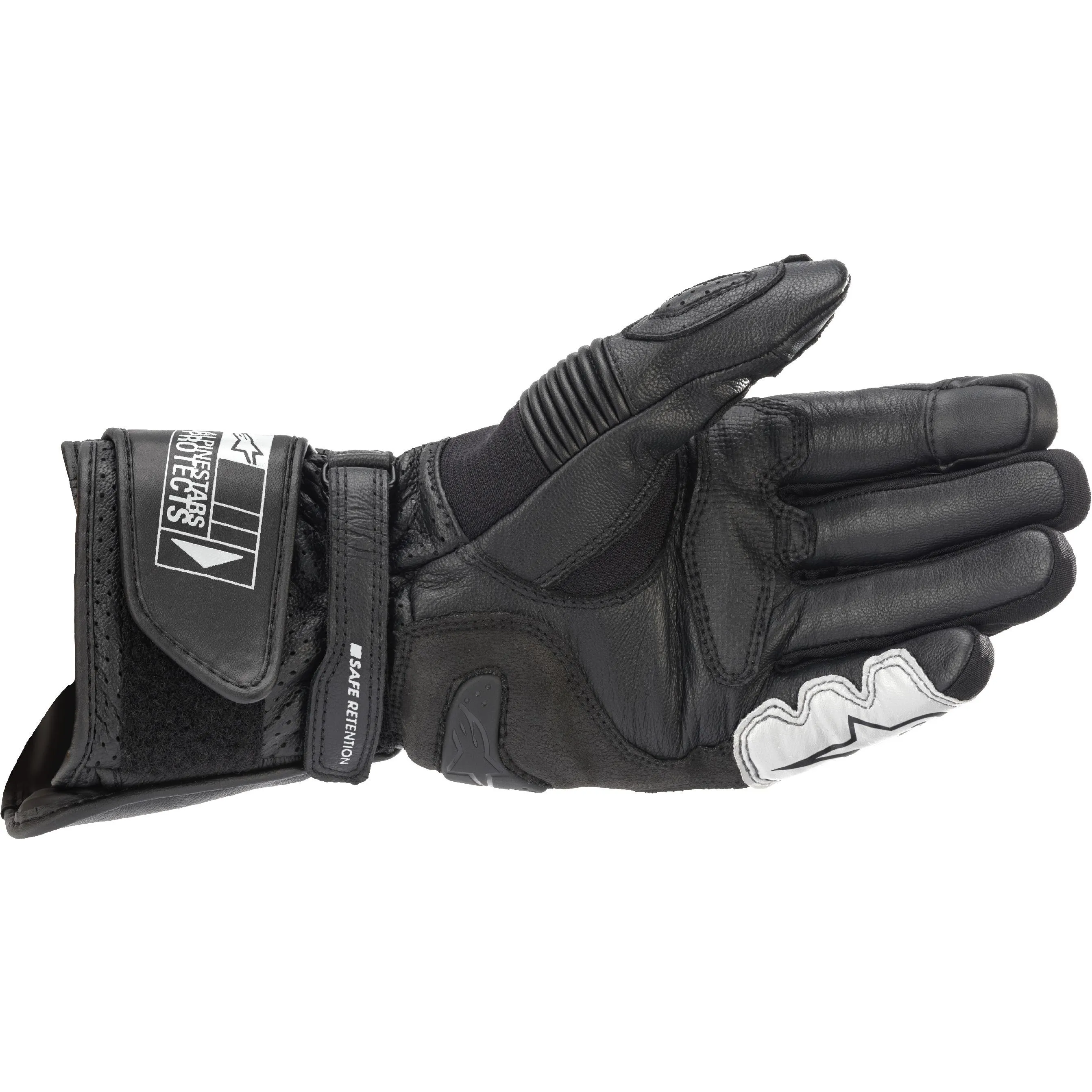 Gants SP-2 V3 ALPINESTARS Noir/blanc - MAXXESS.FR, Gants moto racing