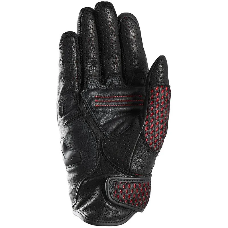 Gants TD AIR FURYGAN noir/rouge/blanc - MAXXESS.FR, Gants moto été