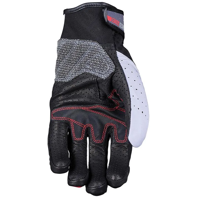 Gants TFX3 AIRFLOW FIVE gris/rouge - MAXXESS.FR, Gants moto été