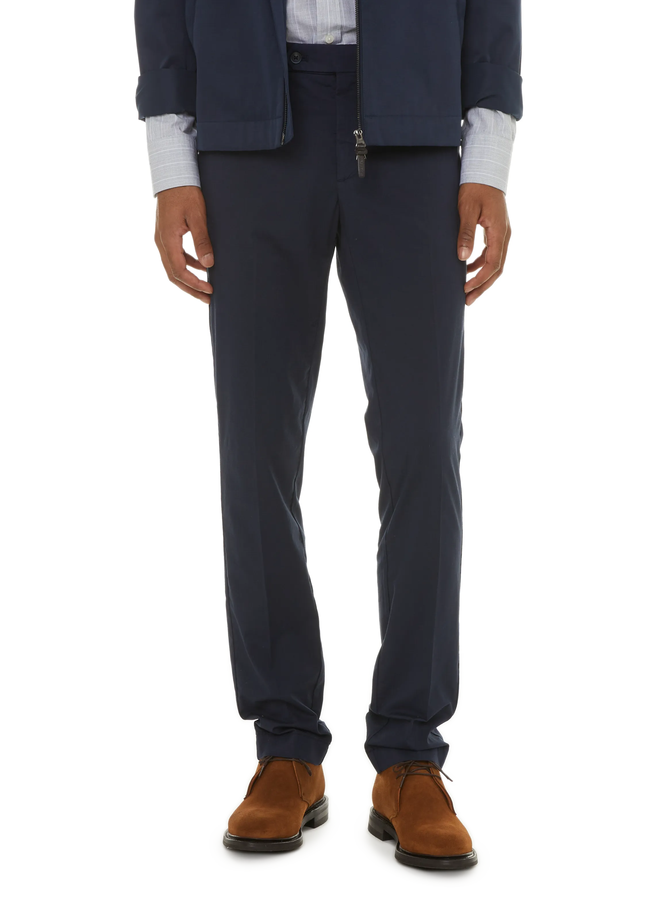 HACKETT  Pantalon chino uni - Bleu