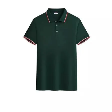 Importé -  T-Shirt Polo Homme Décontractés  Manches Courtes Tendance